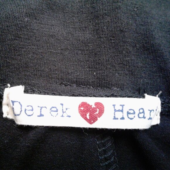 DEREK HEART BLACK & GOLD LEGGINGS Size: 1X - Picture 16 of 16